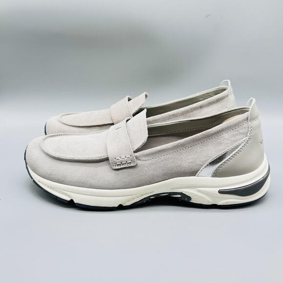 Vionic Shoes Womens 10.5 Gray Suede 23Walk Casual Loafer Sneaker Sole Orthotic - Picture 5 of 12